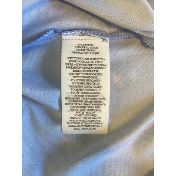 RLX Ralph Lauren Mens M Fishing Flamingo Golf Polo Shirt Blue Lightweight New - Picture 9 of 9